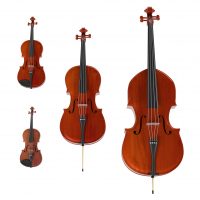 Streichinstrumente Violine Viola Bratsche Violoncello Kontrabass